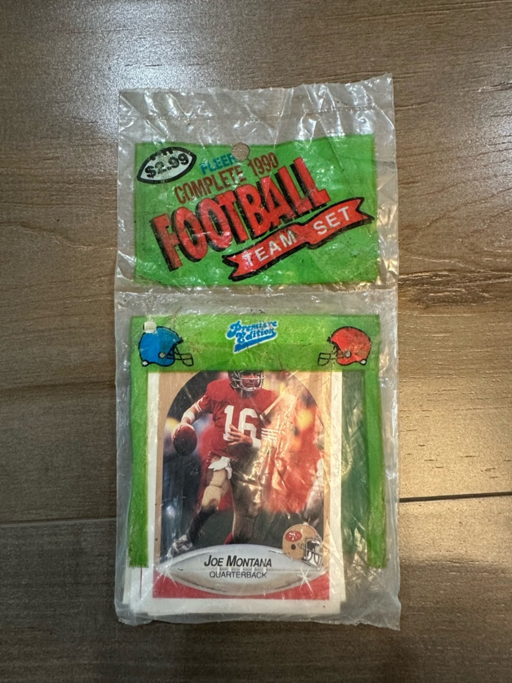 Joe Montana Football Card Team Set - San Francisco 49ers